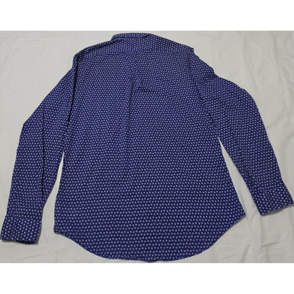 Ralph Lauren Polo Long Sleeve Men's Button Up Shirt Large -  Anti Wrinkle
